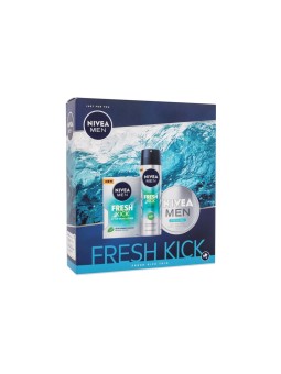 Nivea Men Fresh Kick Trio Set Set Regalo Uomo Energizzante 100ml