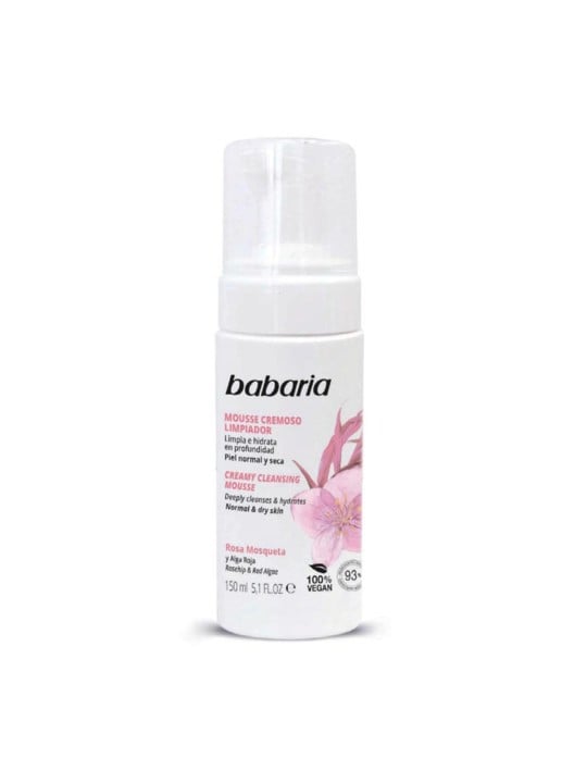 Babaria Rosa Mosqueta Crema Detergente per il Viso 150ml Donna