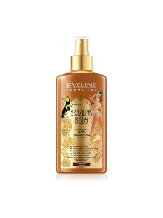 EVELINE Spray Brasiliano per il Corpo Autoabbronzante Viso e Corpo 5 in 1 150ML Eveline Cosmetics www.essenzetotalstyle.com 