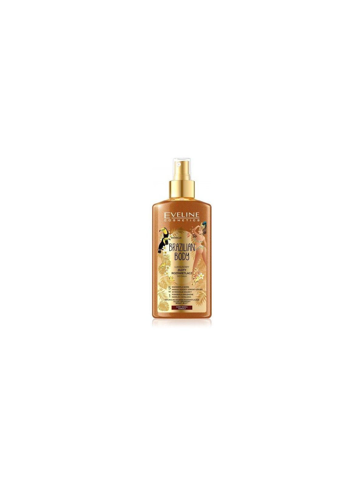 EVELINE Spray Brasiliano per il Corpo Autoabbronzante Viso e Corpo 5 in 1 150ML Eveline Cosmetics www.essenzetotalstyle.com 