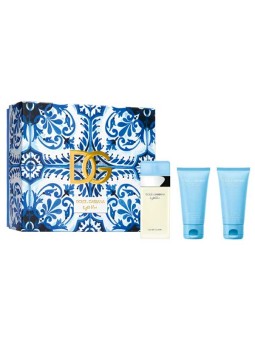 Dolce Gabbana LIGHT BLUE POUR FEMME ED LIM LOT 3 pcs donna 3pz