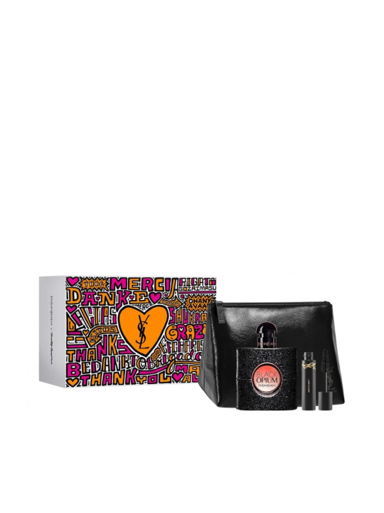 YSL Black Opium Giftset 50ml Eau de Parfum e Mascara