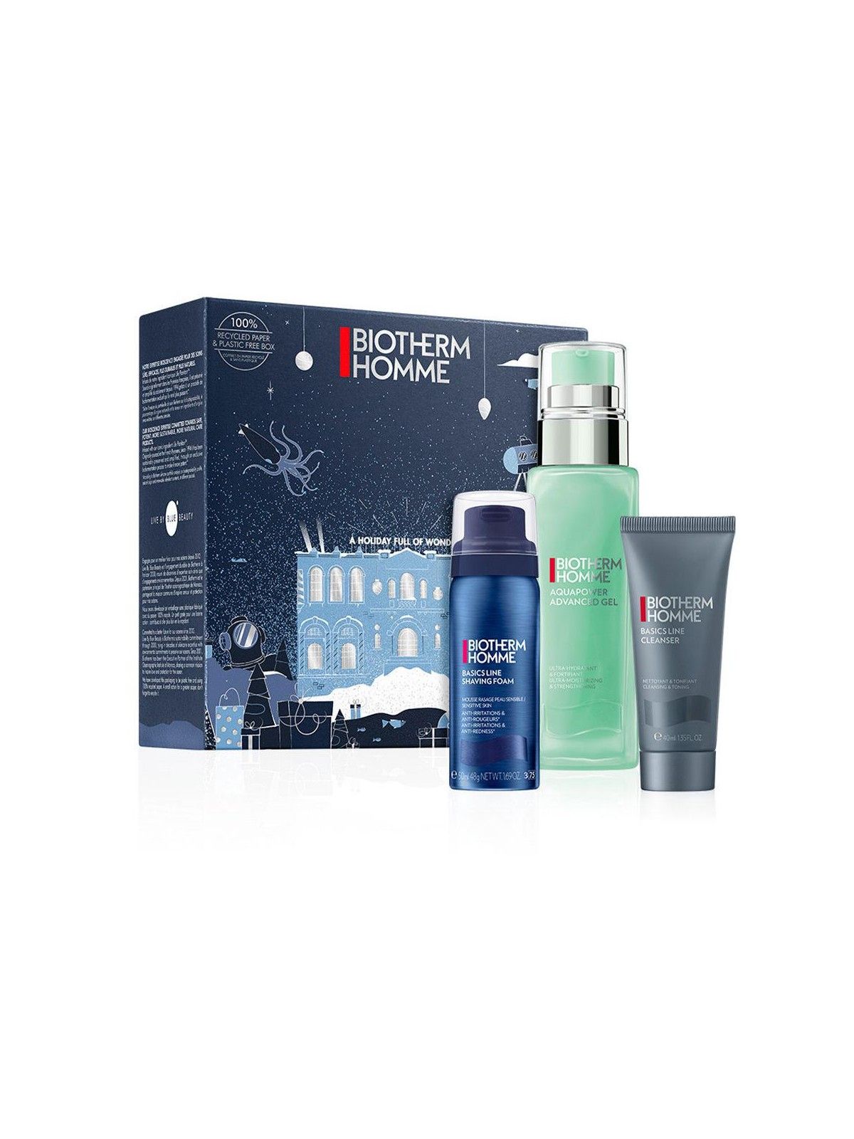 Biotherm HOMME AQUAPOWER set 3 pezzi uomo 3pz