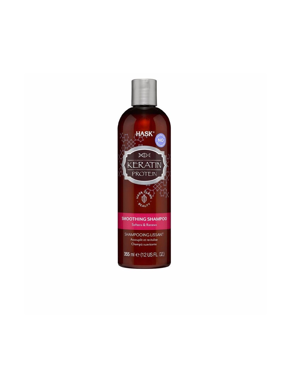 Hask Shampoo Lisciante alla KERATIN PROTEIN 355ml unisex 355ml