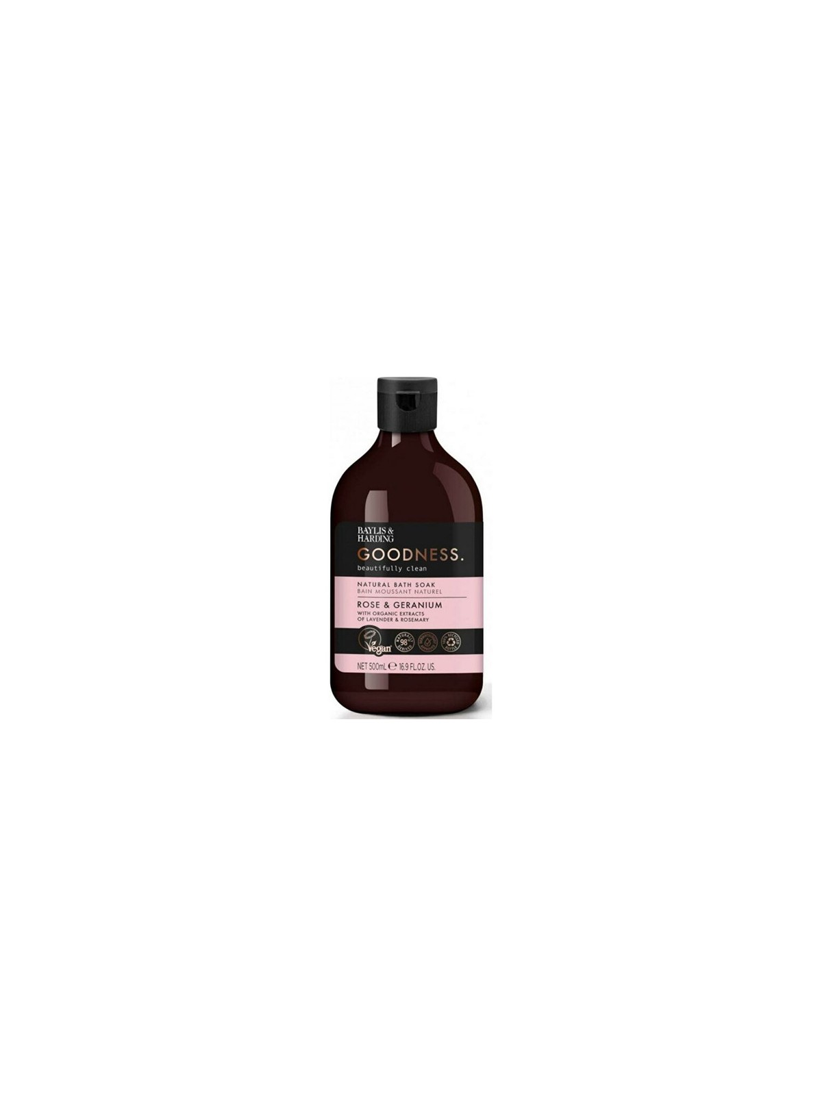 Baylis Harding Goodness Bagno Naturale Rosa e Noce Moscata