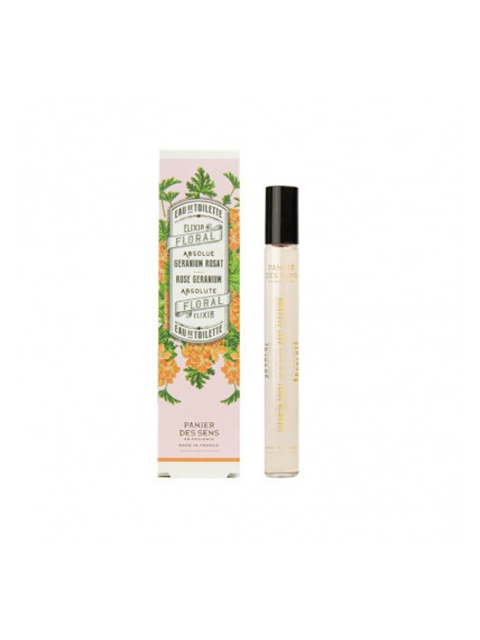 Panier des Sens Rosa Geranio eau de toilette Rollon per donna