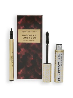 Makeup Revolution Mascara e Duo Eyeliner Set Regalo Donna
