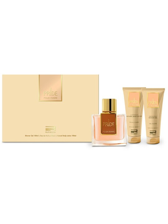 Rue Broca Pride Femme Gift set eau de parfum 100 ml shower gel