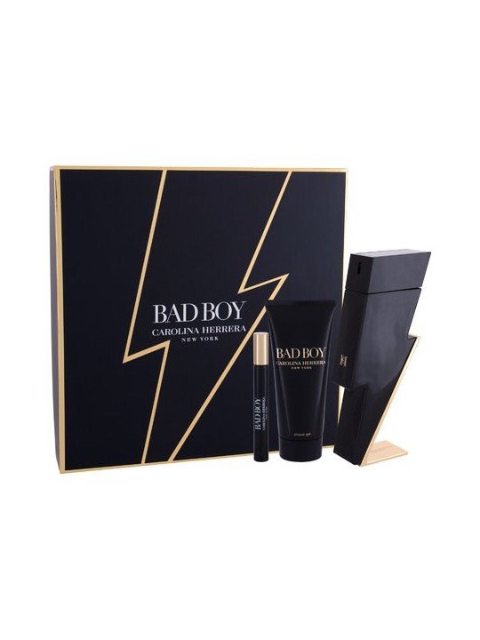 Carolina Herrera Bad Boy Gift set eau de toilette 100 ml shower