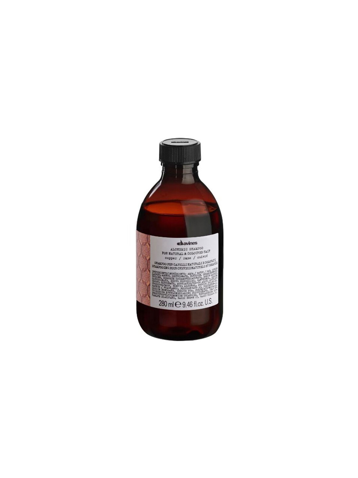 Davines Shampoo Alchemico Per Capelli Naturali Colorati Rame