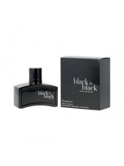 Nuparfums Black Is Black for Men Eau De Toilette 100ml uomo
