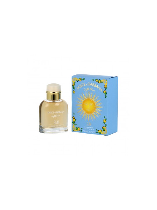Dolce Gabbana Light Blue Sun Pour Homme Eau De Toilette 75ml