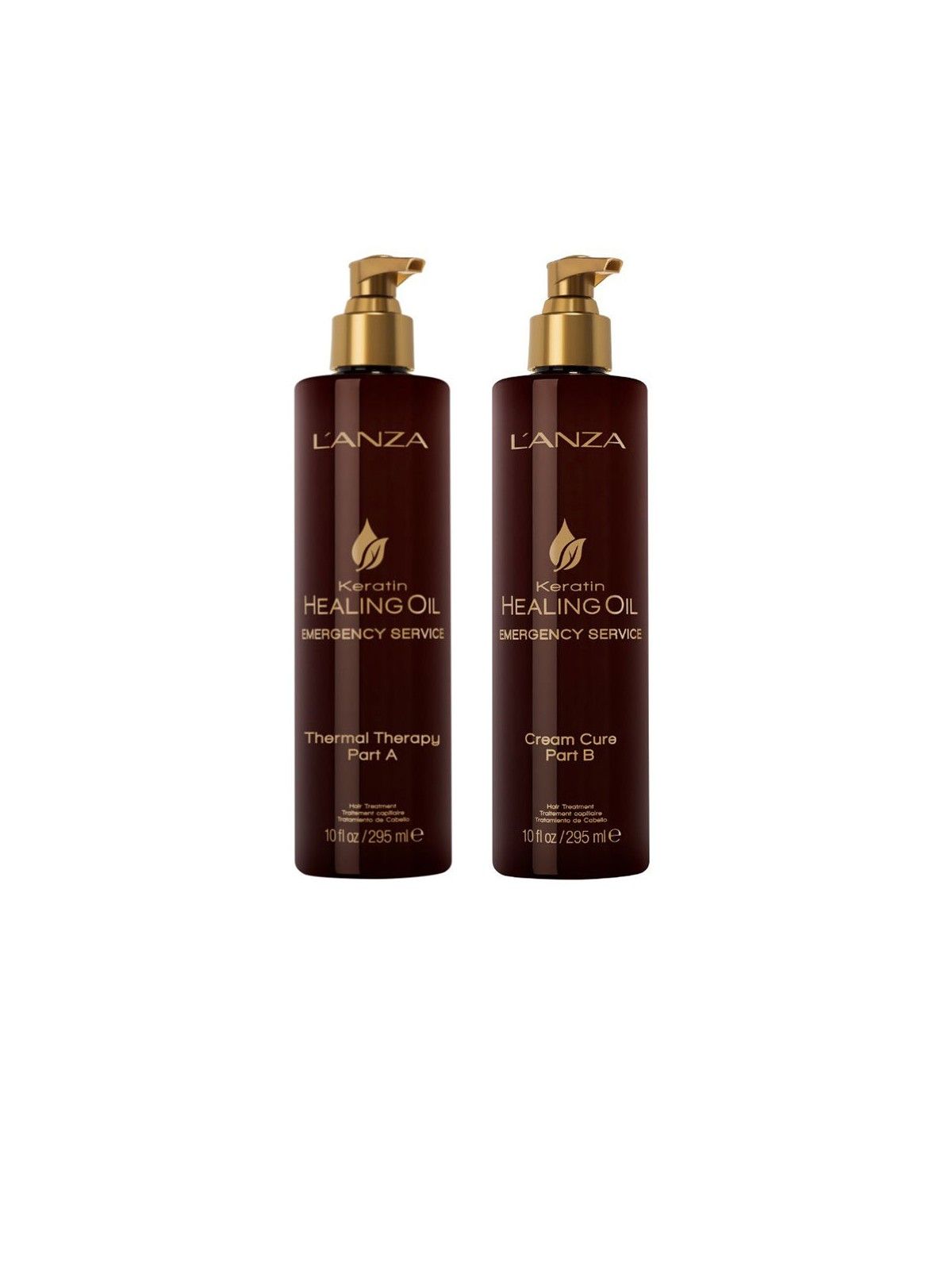 LAnza SET BACK BAR EMERGENZA KERATIN HEALING OIL 2 unit unisex