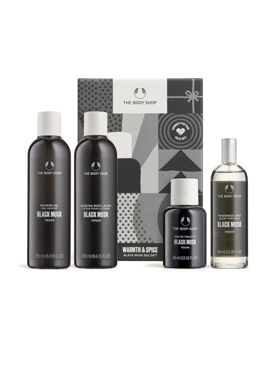The Body Shop BLACK MUSK LOT 4 unit uomo