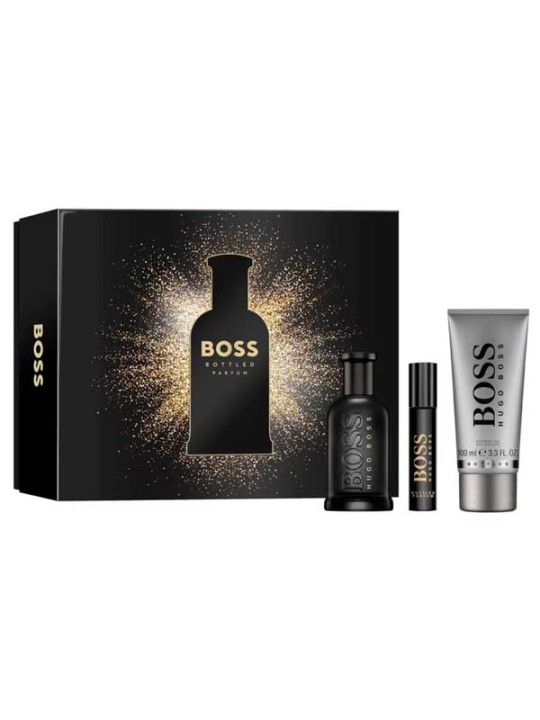 Hugo Bossboss BOSS BOTTLED PARFUM LOT 3 unit uomo