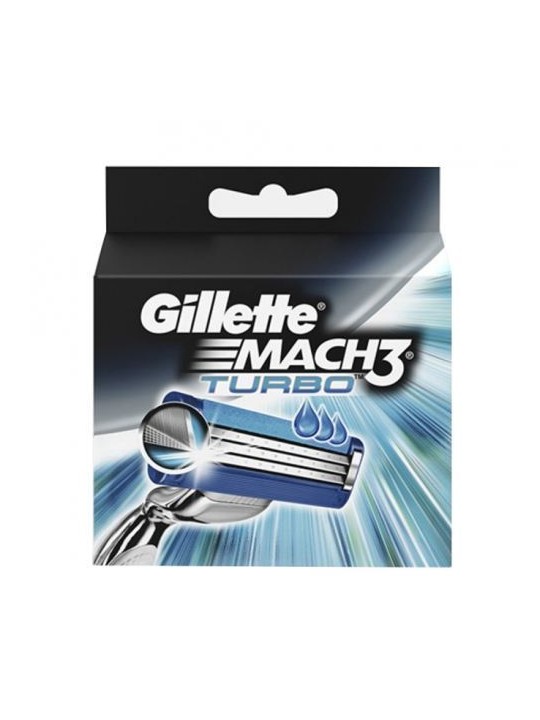Gillette Mach 3 Turbo rasoio usa e getta per la rasatura 8 ks