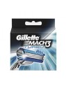 Gillette Mach 3 Turbo rasoio usa e getta per la rasatura 8 ks