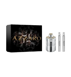 Azzaro WANTED HOMME LOT 3 unit unisex