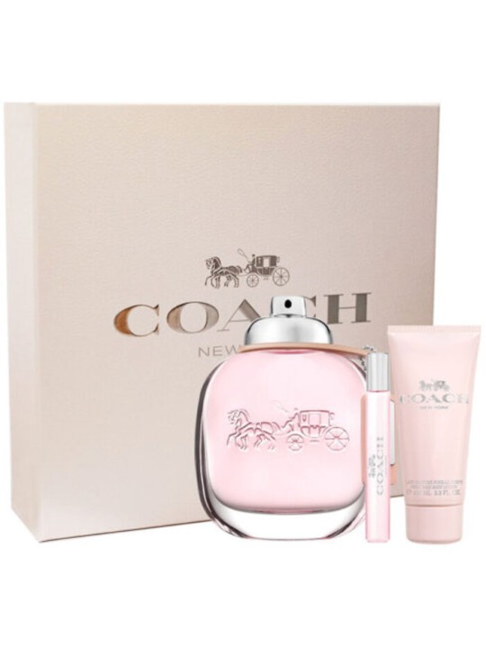 Coach Coach The Fragrance Drkov sada eau de toilette 90 ml