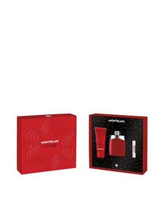 Set Regalo Mont Blanc Legend Red eau de parfum 100 ml miniatura