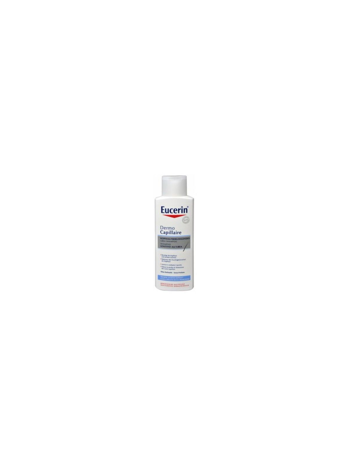 Eucerin Dermocapillaire Shampoo con 5 UREA per pelle secca