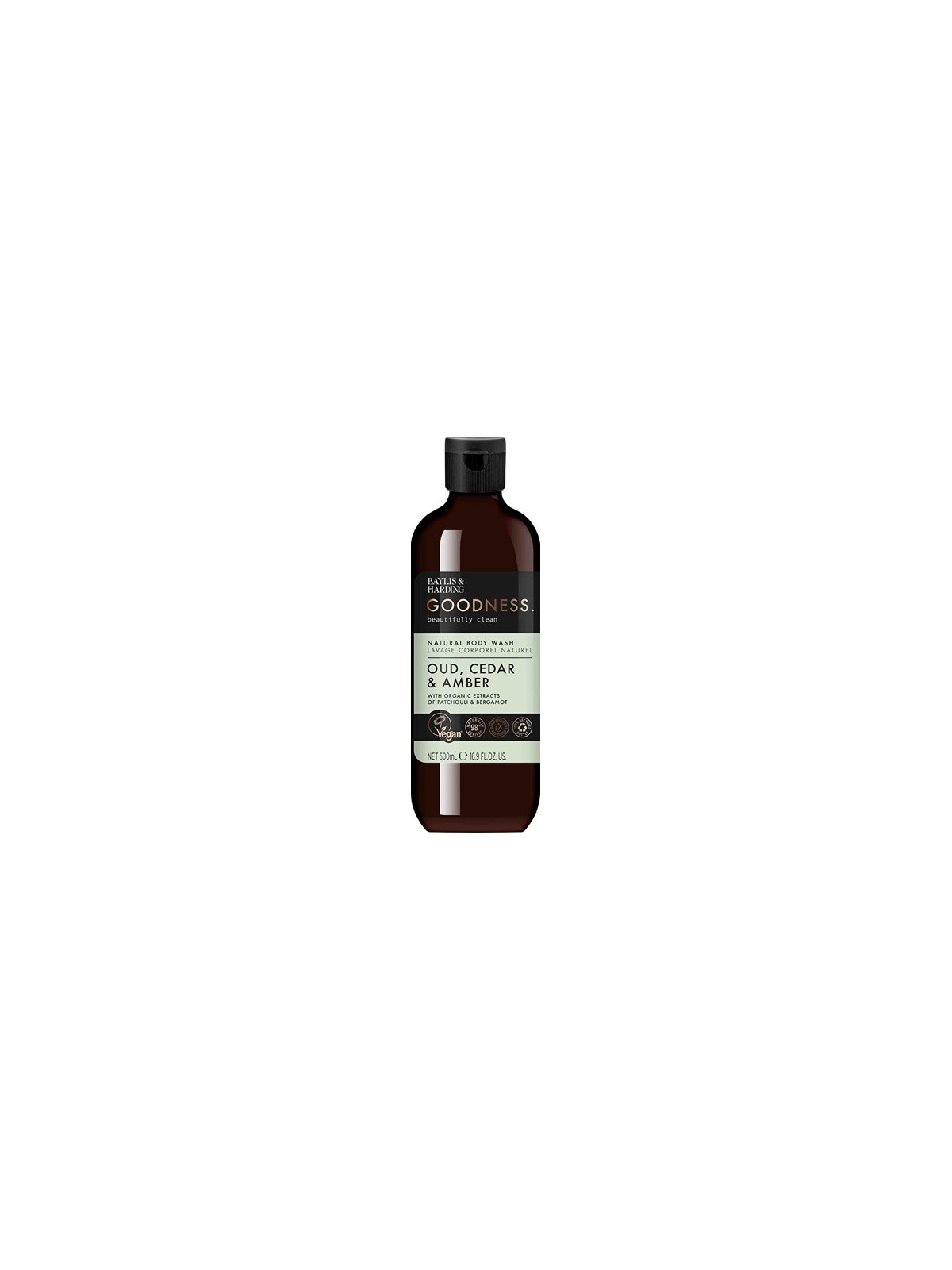 Baylis Harding Goodness Bagno Naturale al Oud Cedro e Ambra Gel