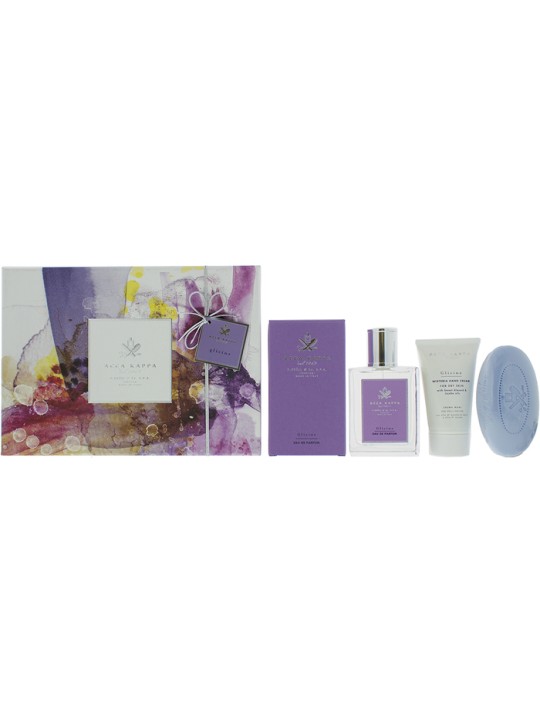 Acca Kappa Glicine Drkov sada eau de parfum 100 ml krm na ruce