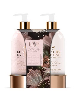 Grace Cole Velvet Rose Peony Set Cura delle Mani Rosa Peonia