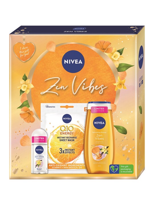 Nivea Zen Vibes Set Set Regalo per la Cura del Viso e del Corpo