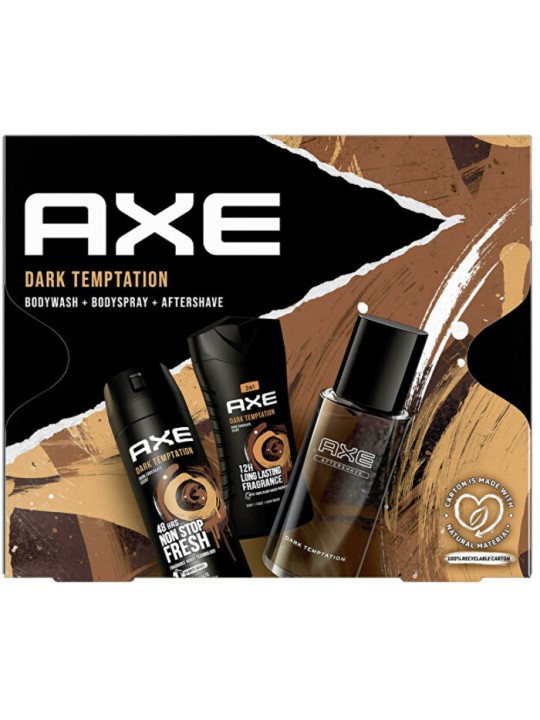 Axe Dark Temptation Set I Set Regalo di Cura per il Corpo e la