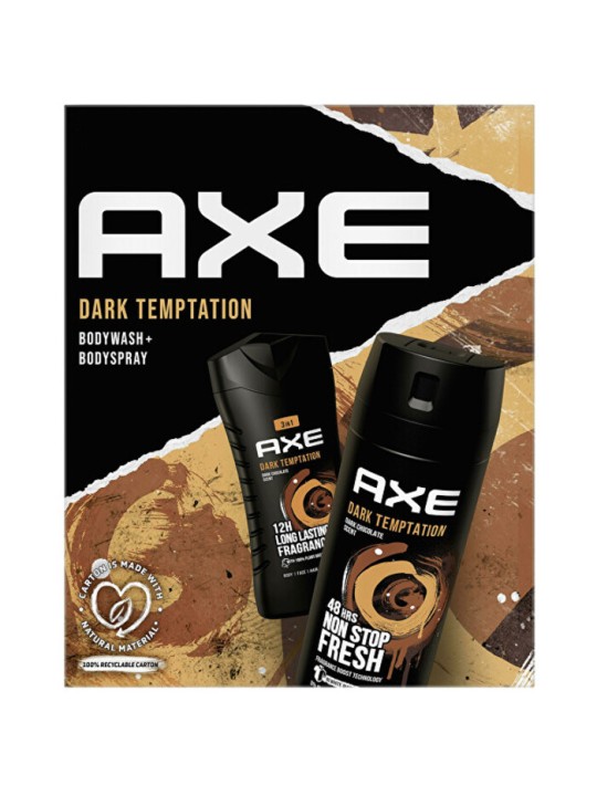 Axe Dark Temptation Set II Set Regalo Cura del Corpo Uomo
