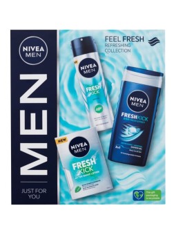 Nivea Men Fresh Kick Set Regalo Freschezza Uomo 100ml