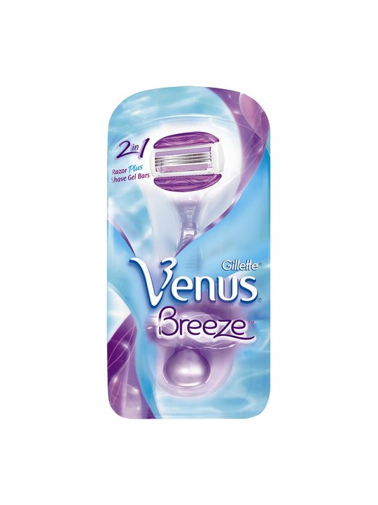 Gillette Venus Breeze Rasoio Donna con 2 Testine