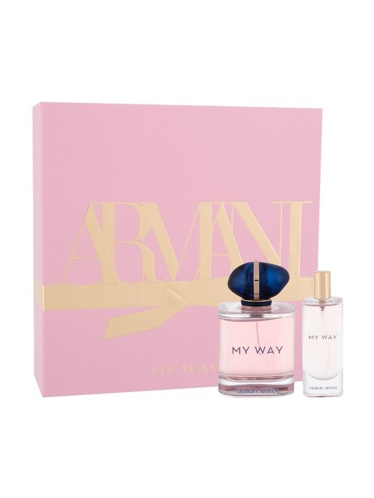 Armani My Way Gift set eau de parfum 90 ml and eau de parfum 15