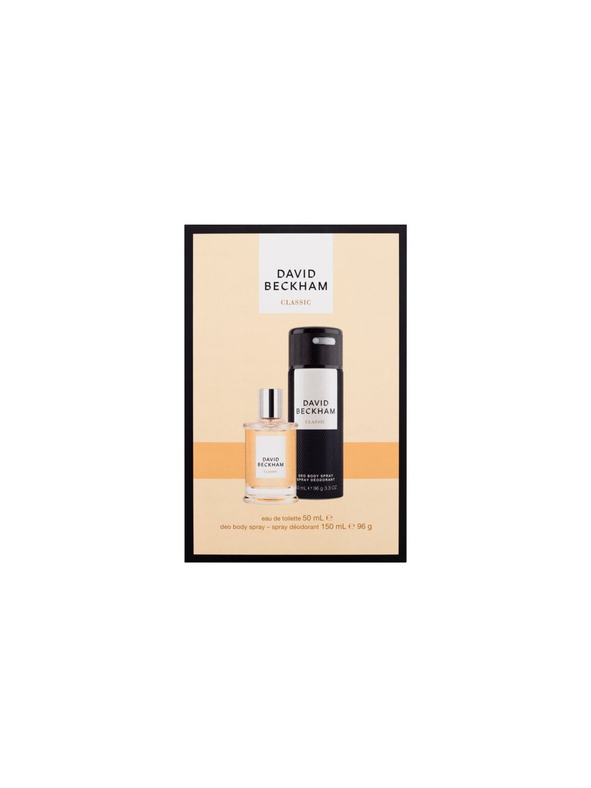 David Beckham Classic Gift set eau de toilette 50 ml and