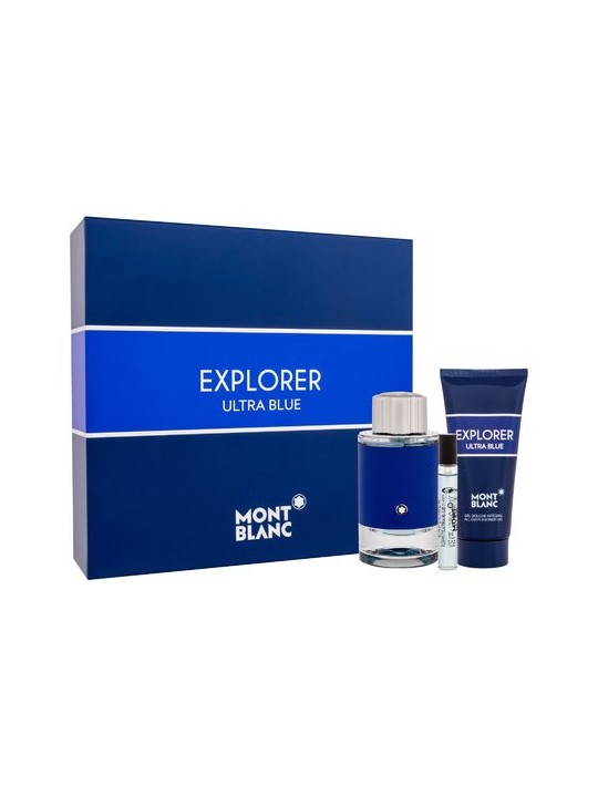 Set regalo Mont Blanc Explorer Ultra Blue con eau de parfum 100