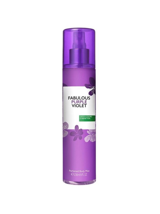 Benetton Favoloso Viola Violetta Nebbia Corpo Donna 236ml