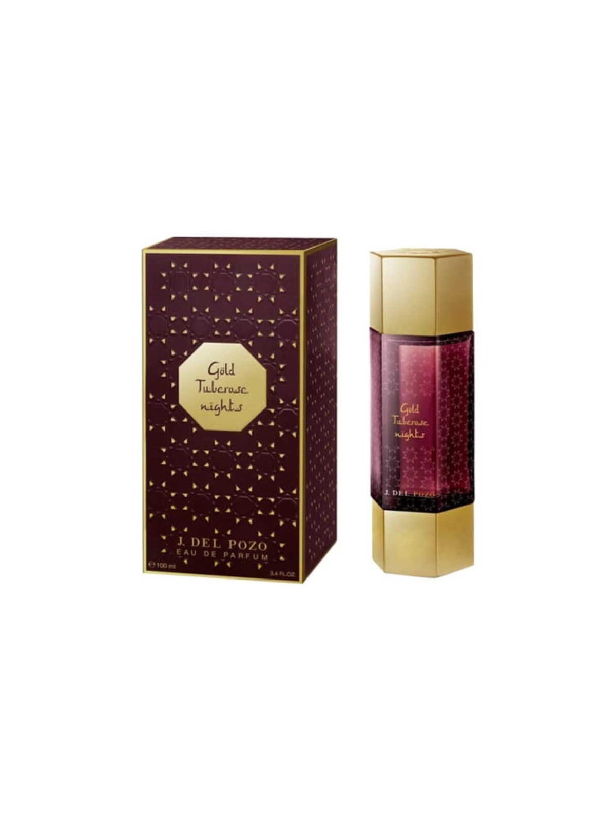 Jesus Del Pozo Gold Tuberose Nights eau de parfum donna 100ml