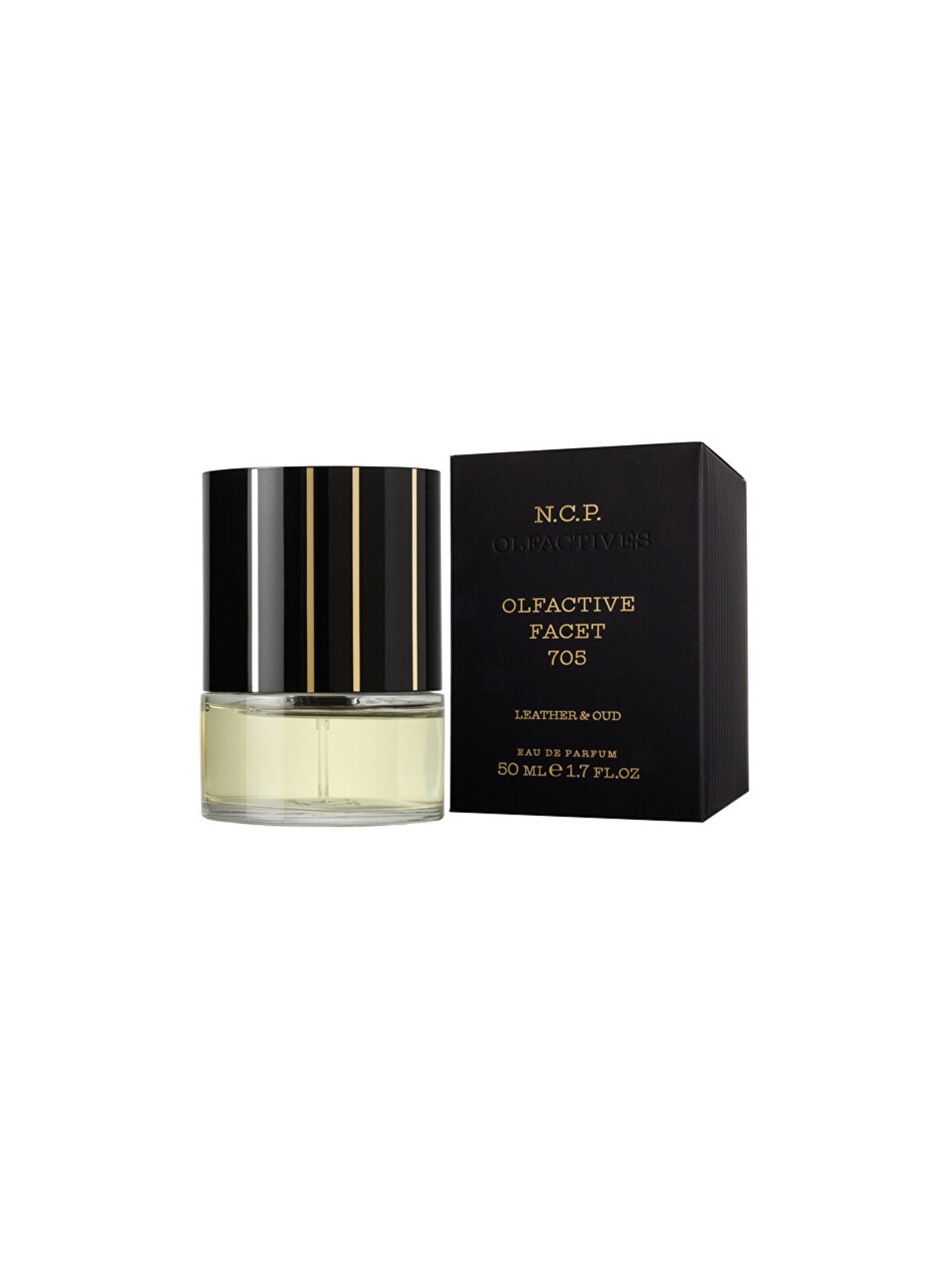 N C P Olfactives 705 Leather Oud eau de parfum Miniaturka