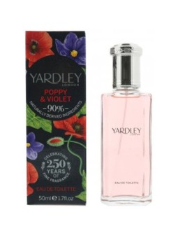 Yardley Poppy and Violet eau de toilette donna 125ml