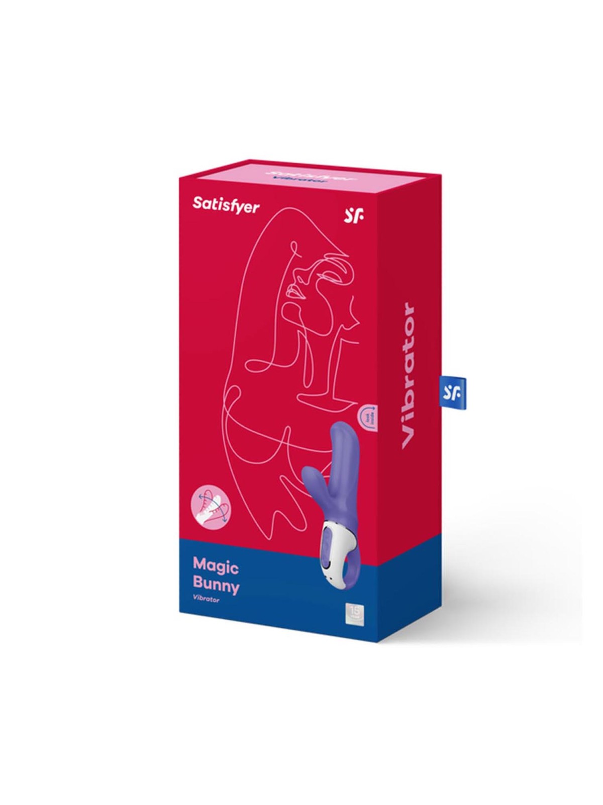 SATISFYER Magic Bunny Vibratore Viola 1un Unisex