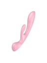 SATISFYER triple lover vibratore rosa 1un donna