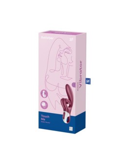 SATISFYER toccami vibratore rosso 1un donna