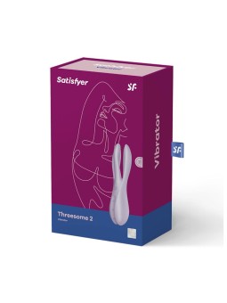 SATISFYER threesome 2 vibratore viola 1un donna