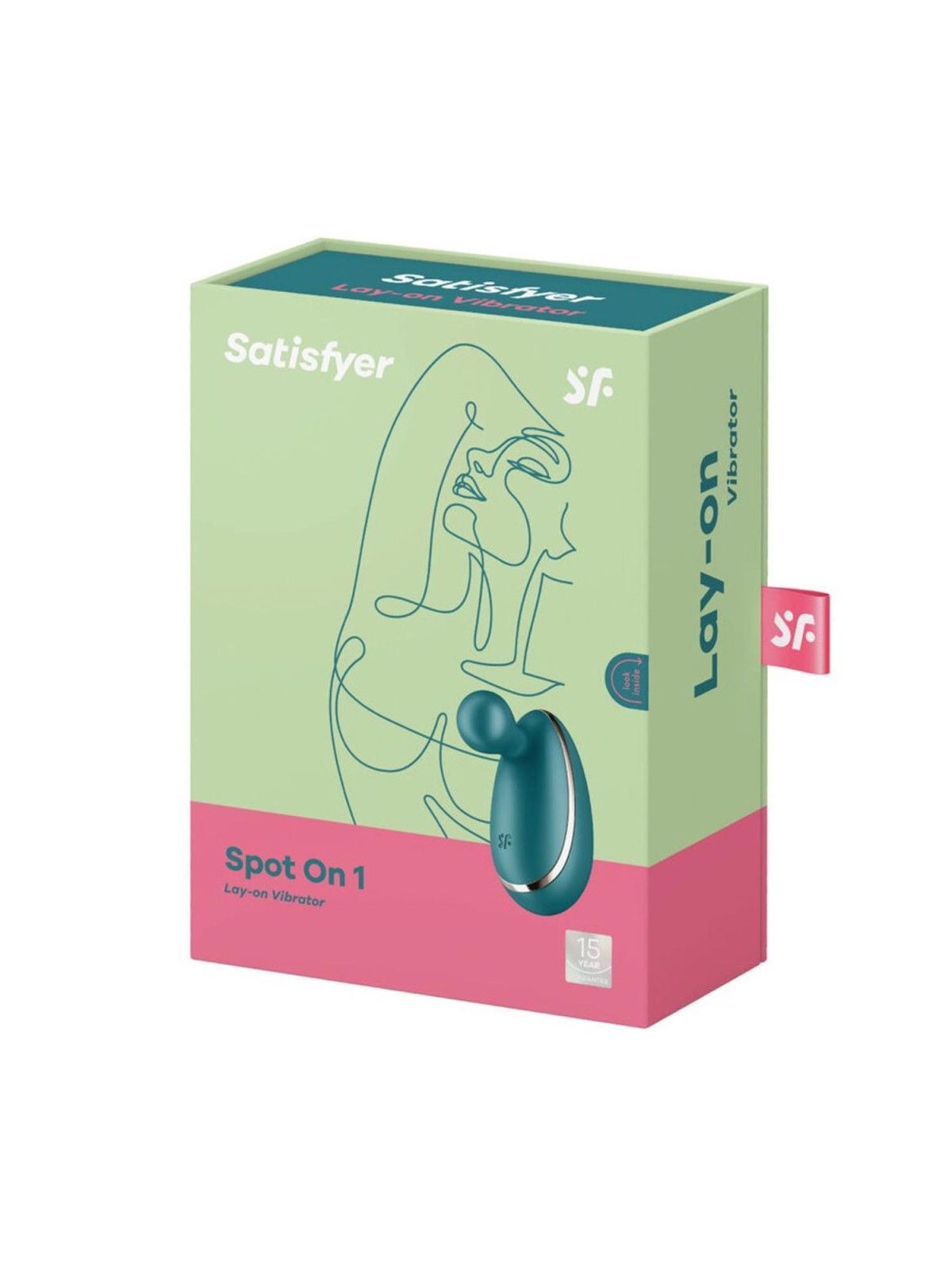 SATISFYER Spot On 1 Vibratore Poggia Verde per Donna 1un