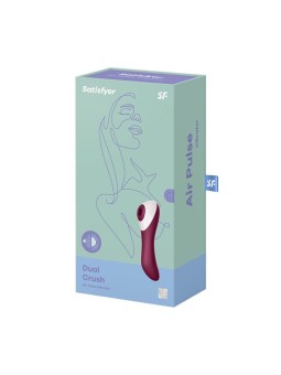 SATISFYER Dual Crush Vibratore ad Aria 1un Donna