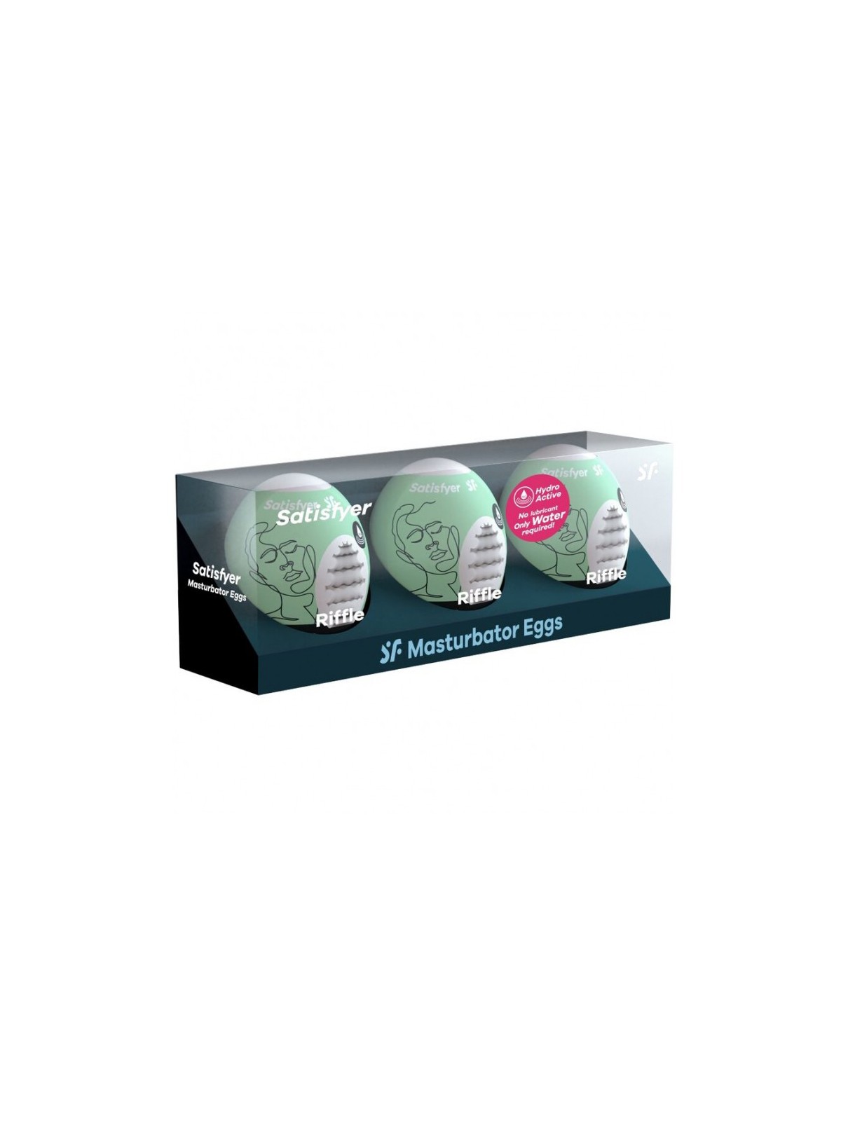 SATISFYER riffle uova masturbatori 3 1un unisex uomo