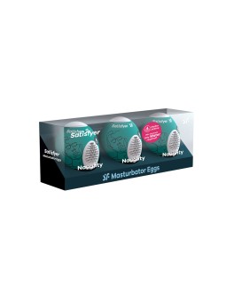 SATISFYER Noughty Huevos Masturbatori 3 1un Unisex Uomo
