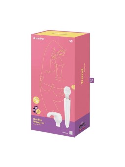 SATISFYER doppio wander vibratore bianco 1un unisex