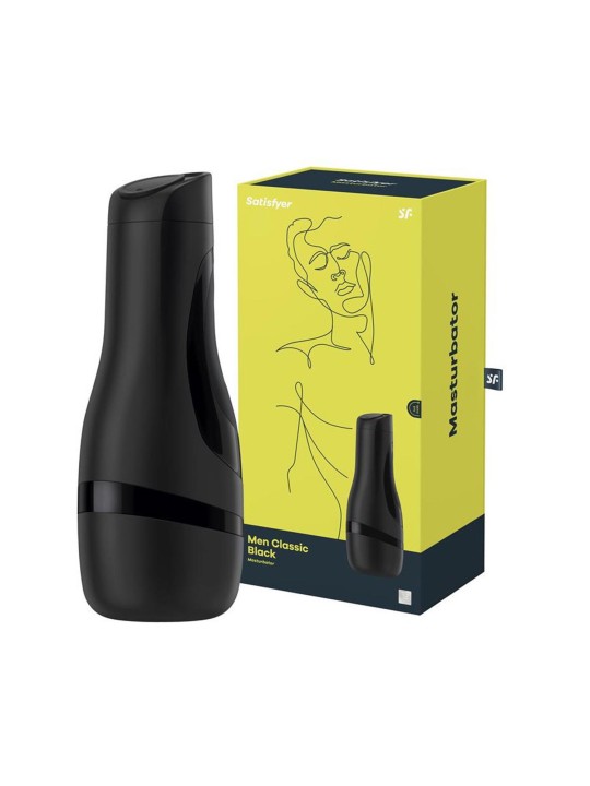 SATISFYER men masturbatore classico nero 1un uomo